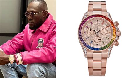 rappers wearing rolex|faux rolex.